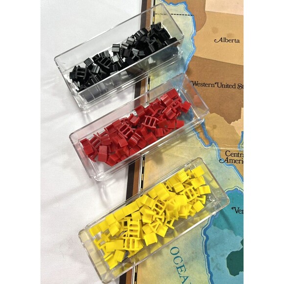 Vintage 1980 RISK World Conquest Parker Brothers Board Game Complete - Picture 5 of 16